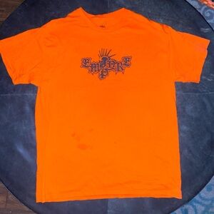 Empyre Orange Graphic T-Shirt Skate Streetwear Tee